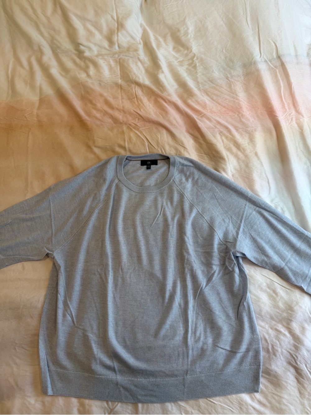 Banana Republic Light Blue Men’s Crewneck Sweater